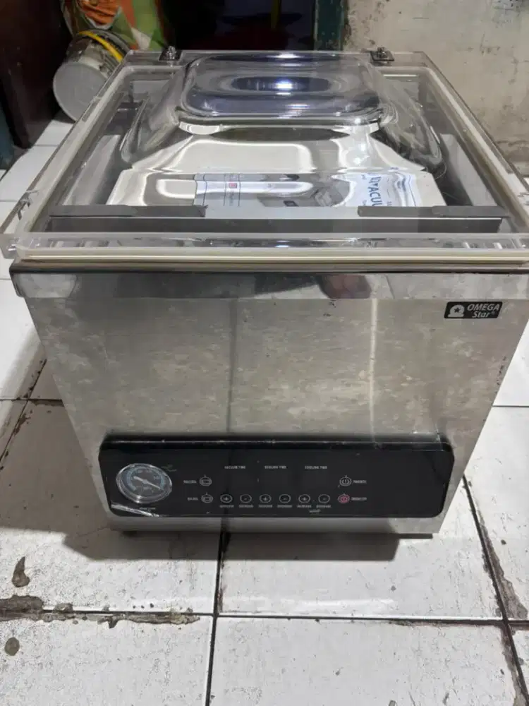 Vacuum Sealer Chamber Omega Star Stainless – Bekas Mulus, Siap Pakai