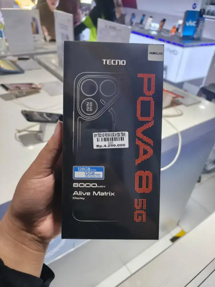 Tecno pova 8 5g ready stok ditoko Atlantis