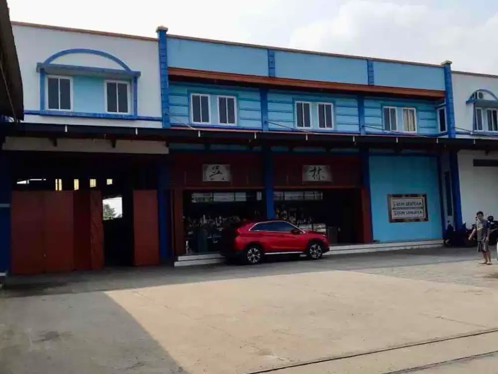 TANAH & GUDANG INDUSTRIAL SERPONG | 8.710 m² SHM | Pinggir Jalan + Container 40 FT + Akses Dekat Tol BSD