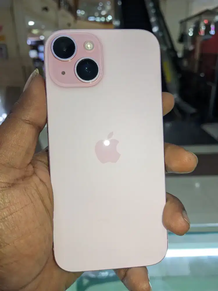 Second apple iphone 15 pink ibox 128gb muluss