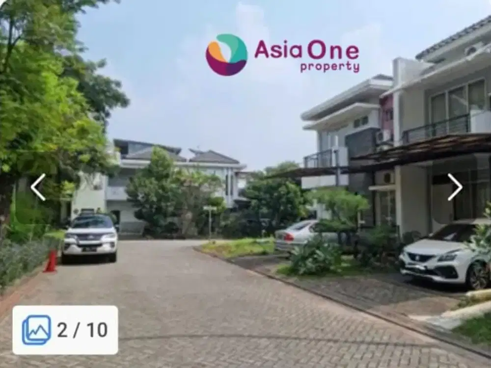 Di Sewakan Rumah 2 Lantai Cluster Red Diamond Residence One Bsd Serpong Tangerang Selatan