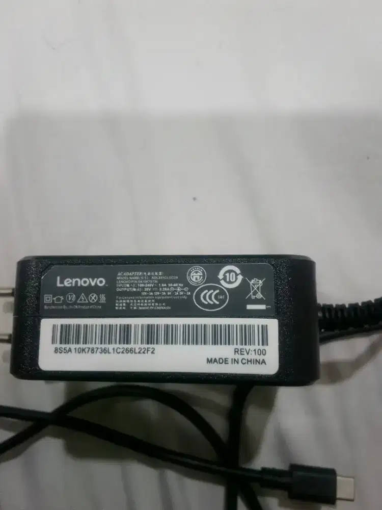 Adaptor Original LENOVO  20V  3.2 A