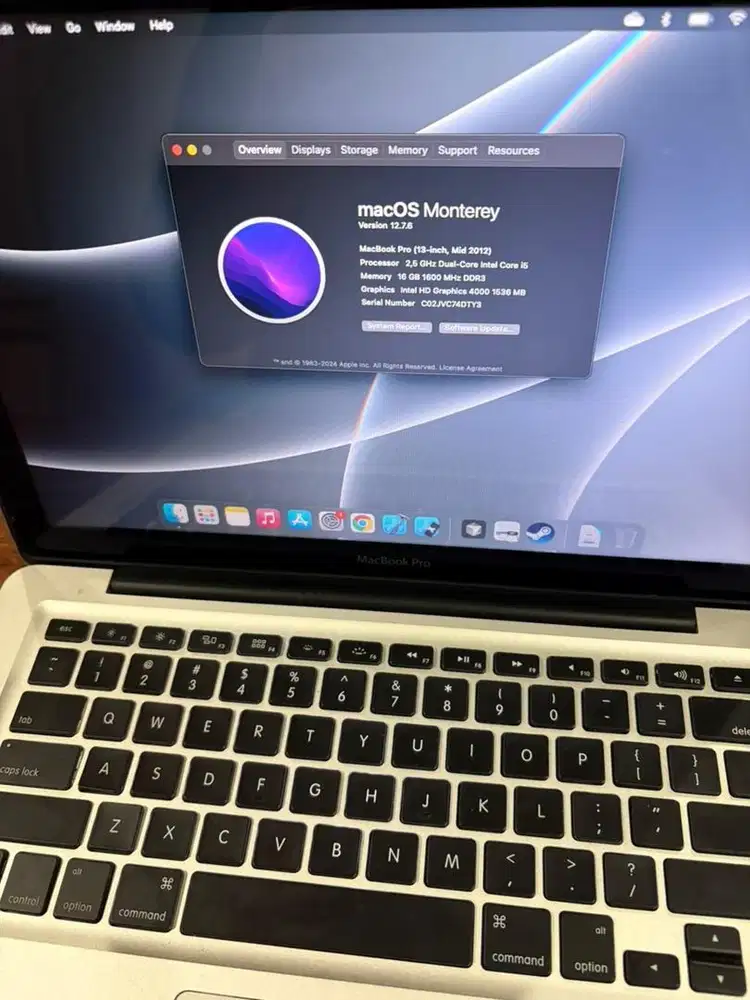 Macbook Pro 2012