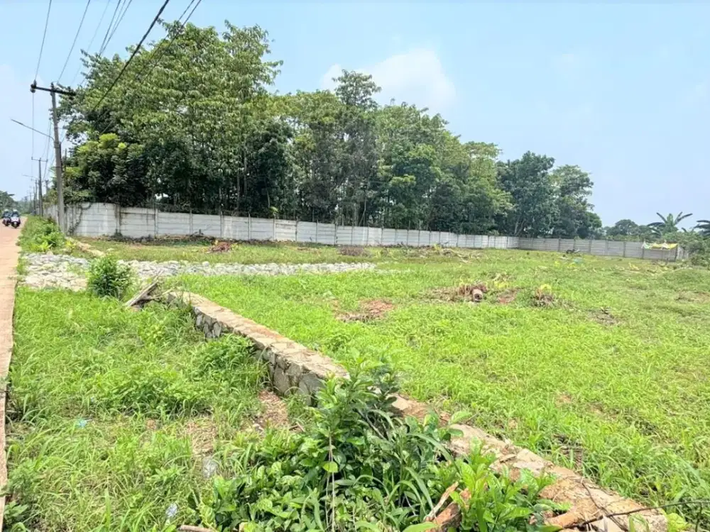 Tanah Murah 190 Juta-an, 10 Menit ke Stasiun Jatake BSD