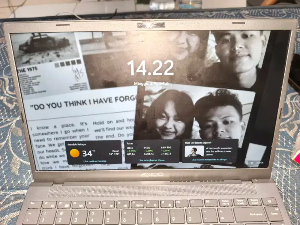 Axioo mybook Hype 3 notebook Grey ( i3-1125G4 / 8GB/256)