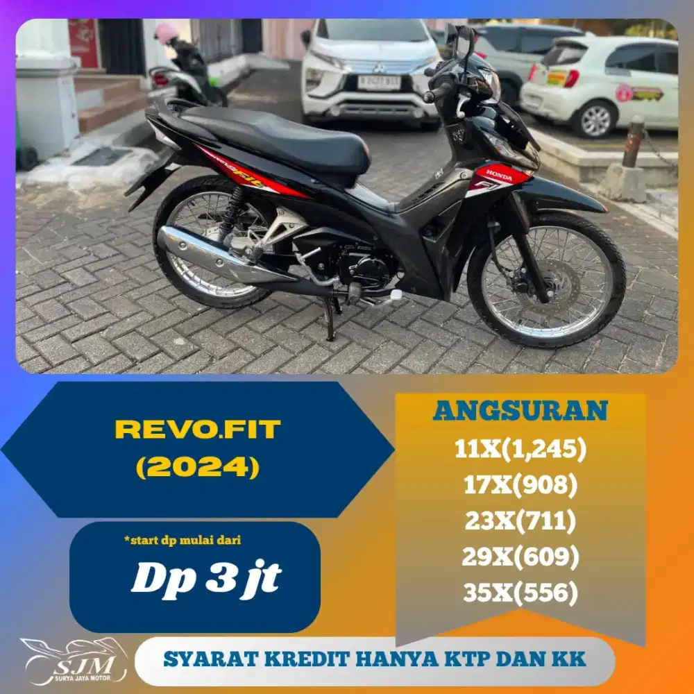 HONDA REVO FIT 2024 MESIN HALUS