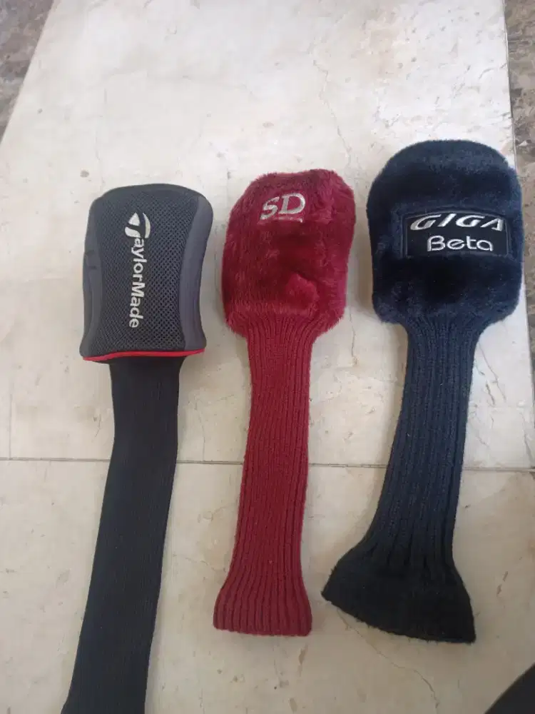 Sarung penutup stick golf SD Sudenn dead & GIGA BETA & Taylor Made