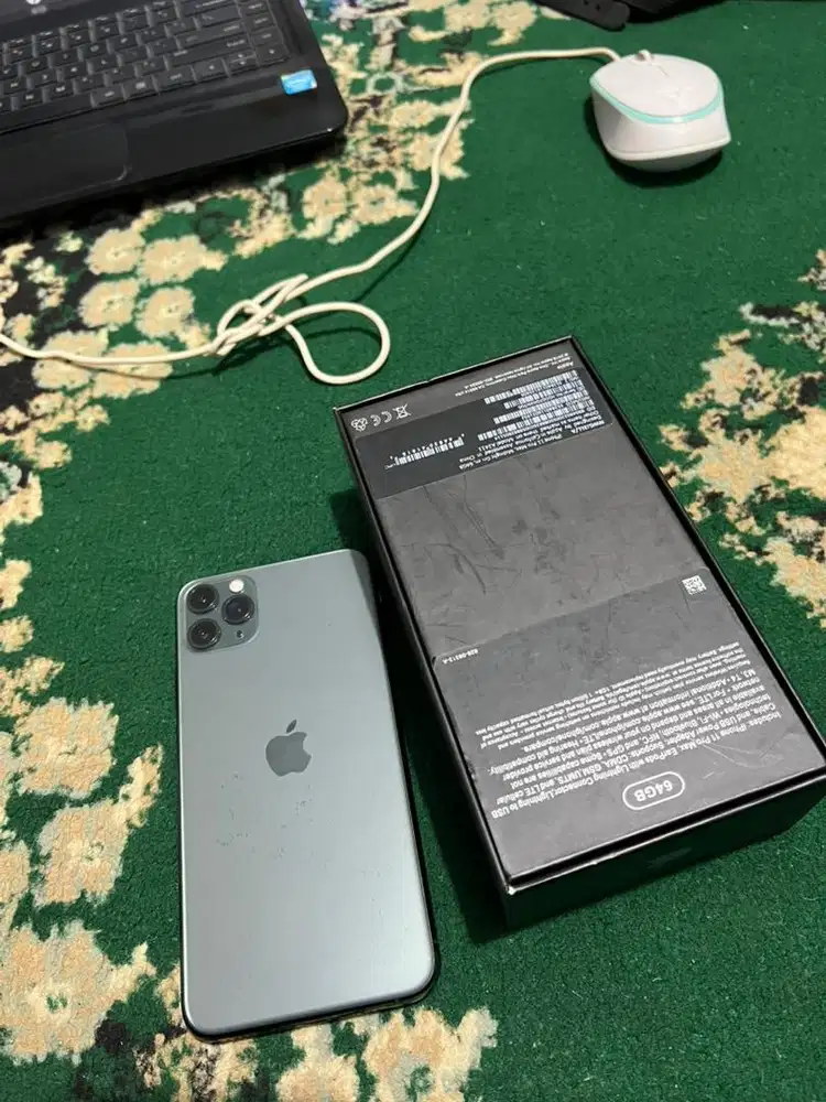 I phone 11 Promax Penyimpanan 64gb Fullset