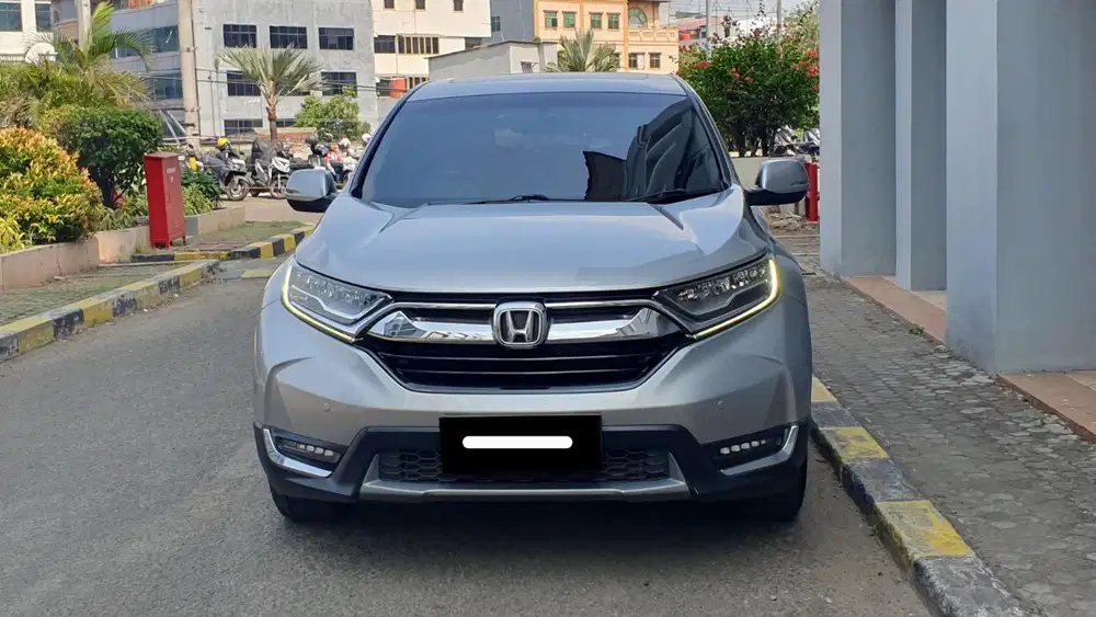 Km 47rb honda crv turbo prestige 2019 silver pajak panjang