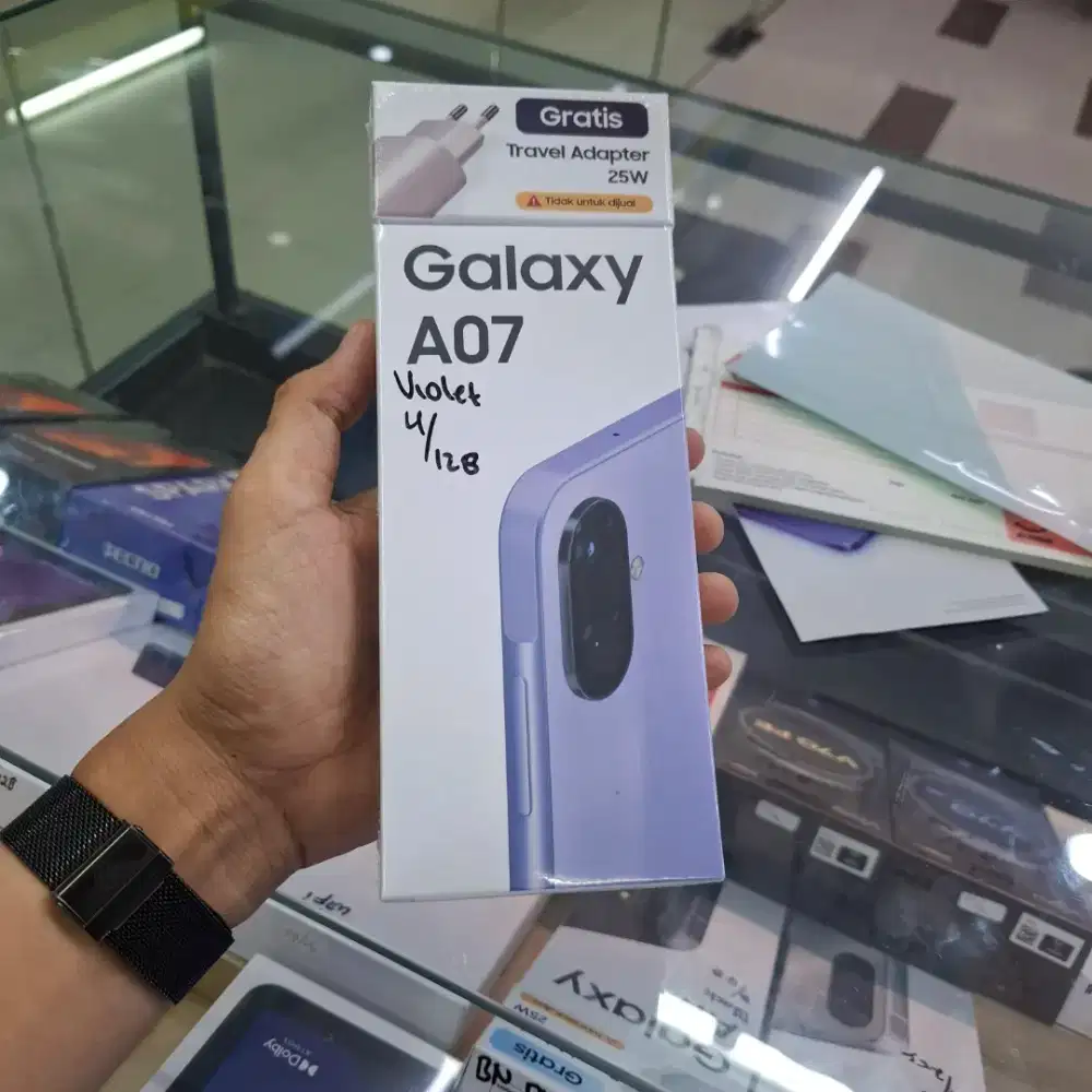 SAMSUNG A07 4/128 NEW PROMO