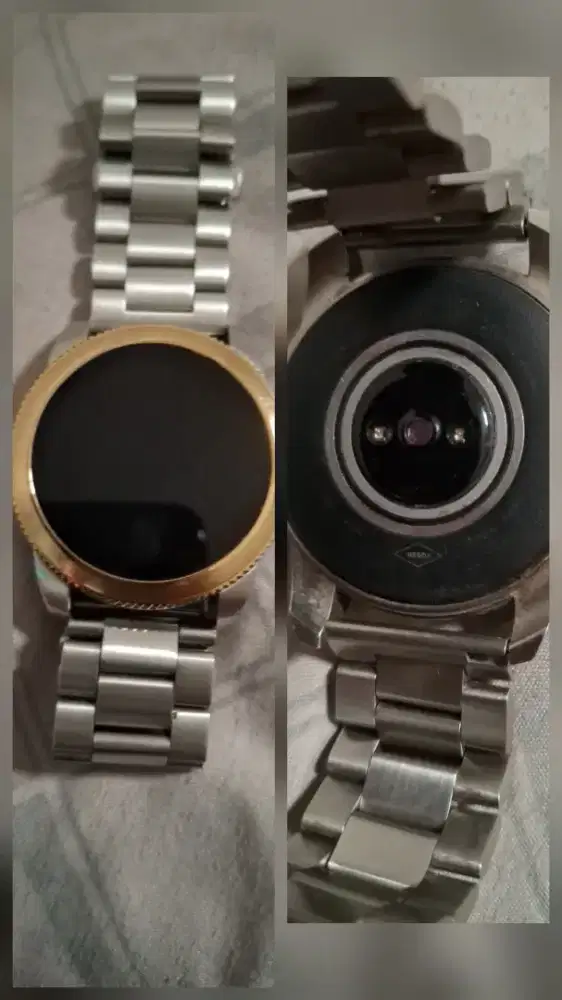 Fossil Smartwatch Wear OS by Google Original Fullset,Stainless Steel