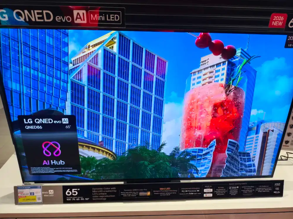 Cicilan TV LG 4K QLED MINILED