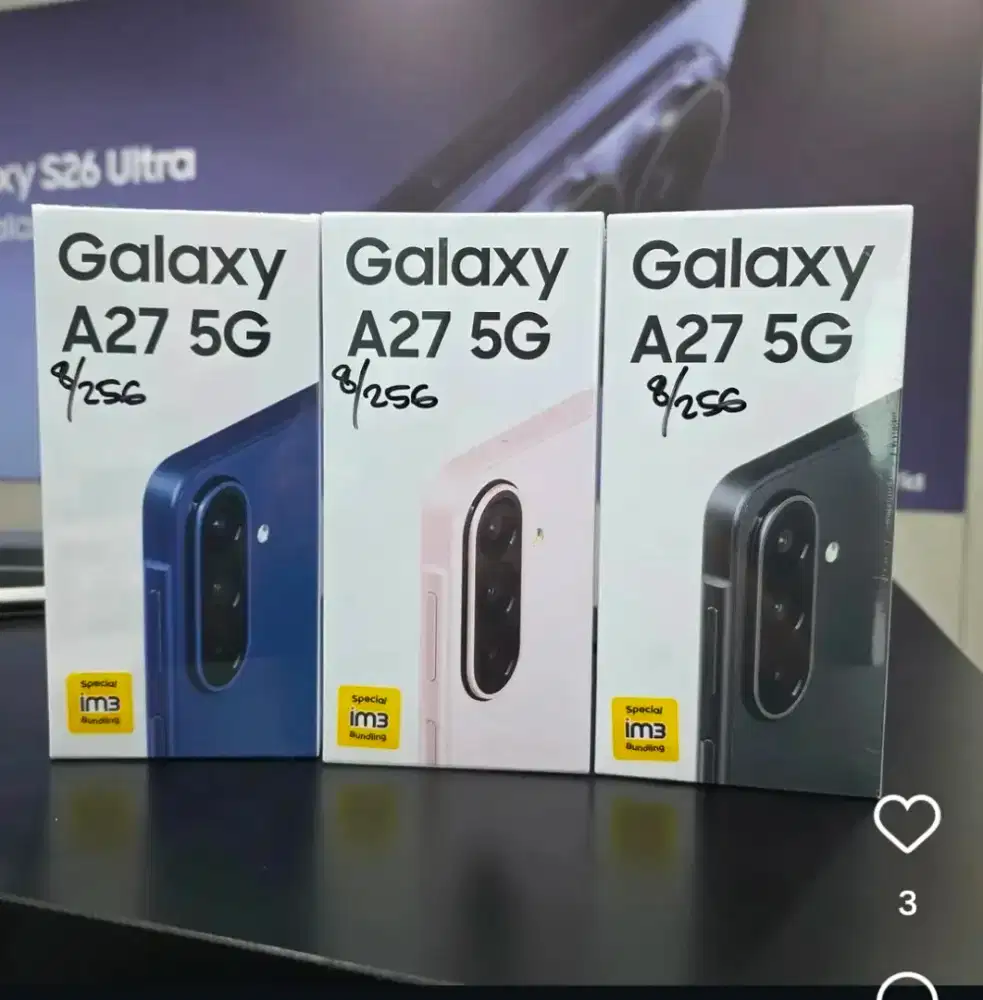 Samsung Galaxy A27 5G Ram 8/256GB Baru Garansi resmi 1 Tahun