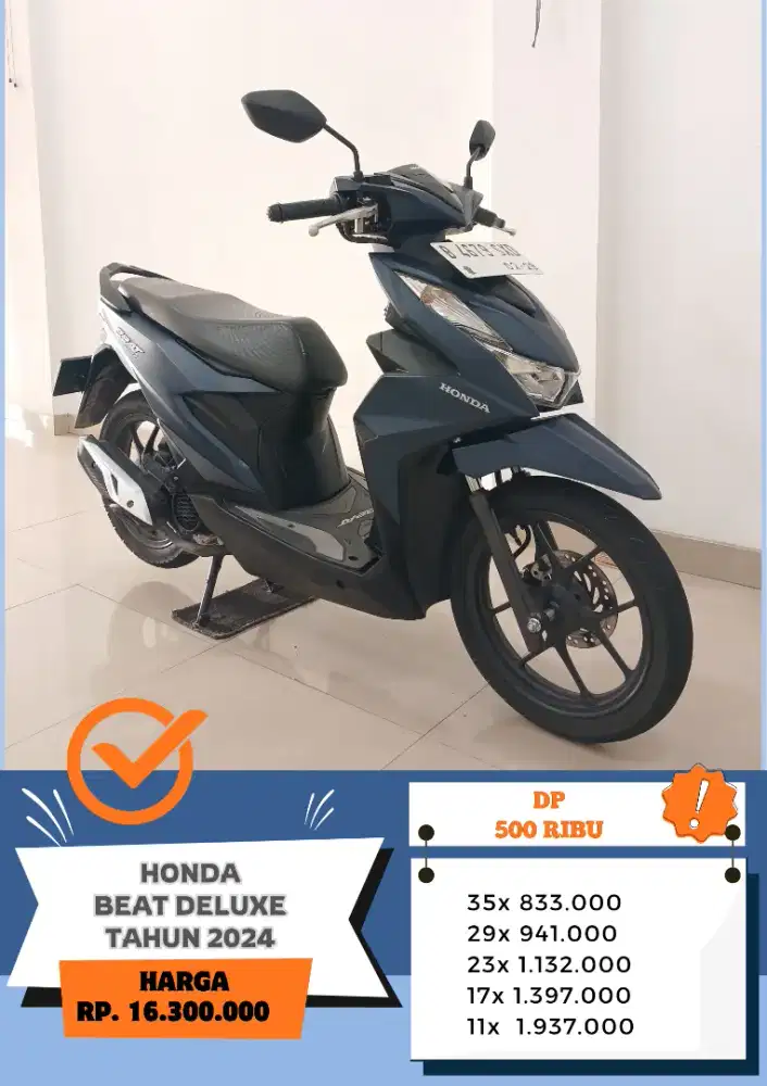 HONDA BEAT DELUXE TAHUN 2024