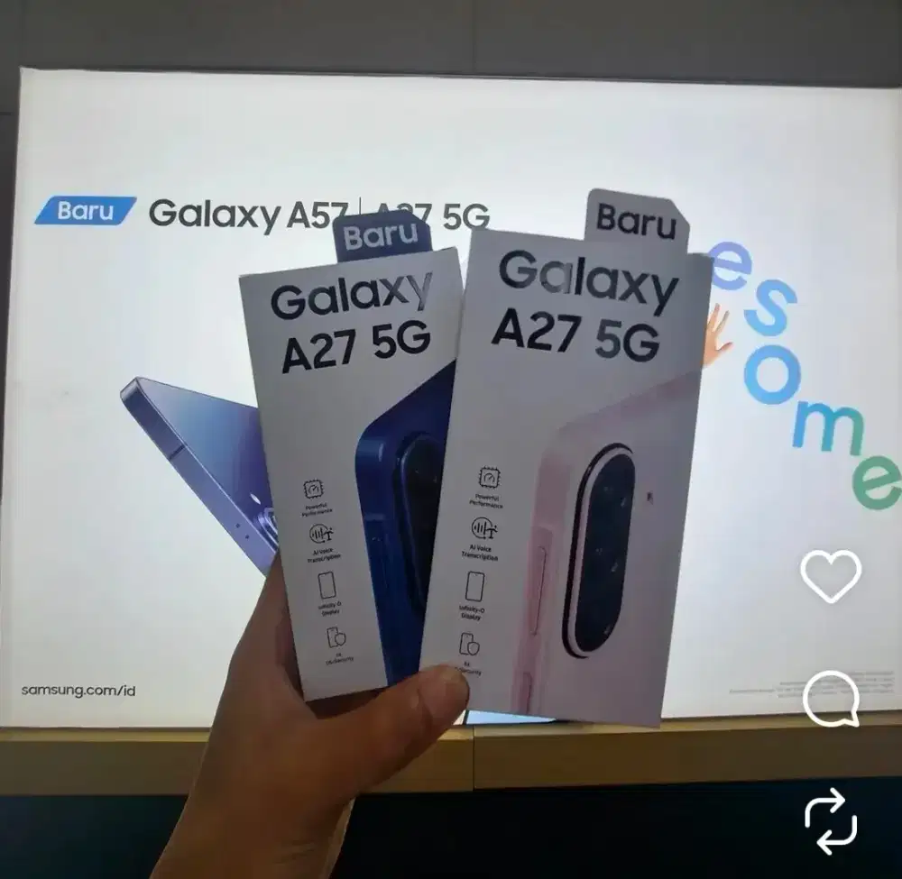 Samsung A27 5G ram 6+8/128gb New Garansi Resmi 1 Tahun