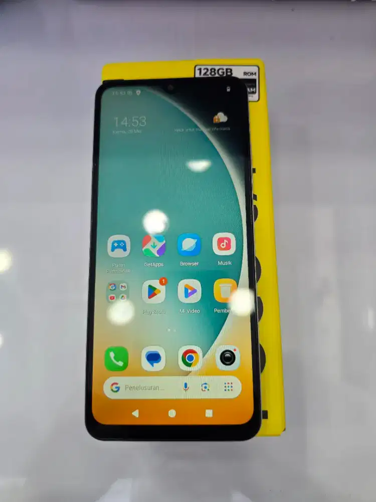 Poco C71 ram 4+4/128Gb Gold Garansi resmi Poco 12 bulan -MasterCom