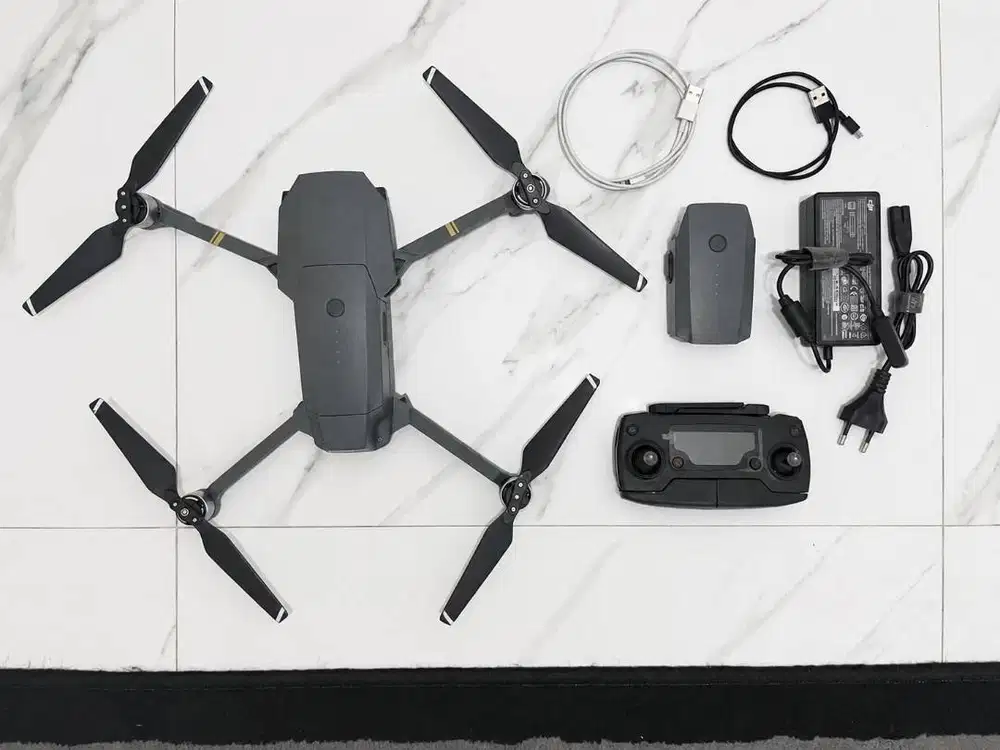 DJI Mavic Pro 1st Gen Original Fullset Mulus + Backpack + Sling Bag
