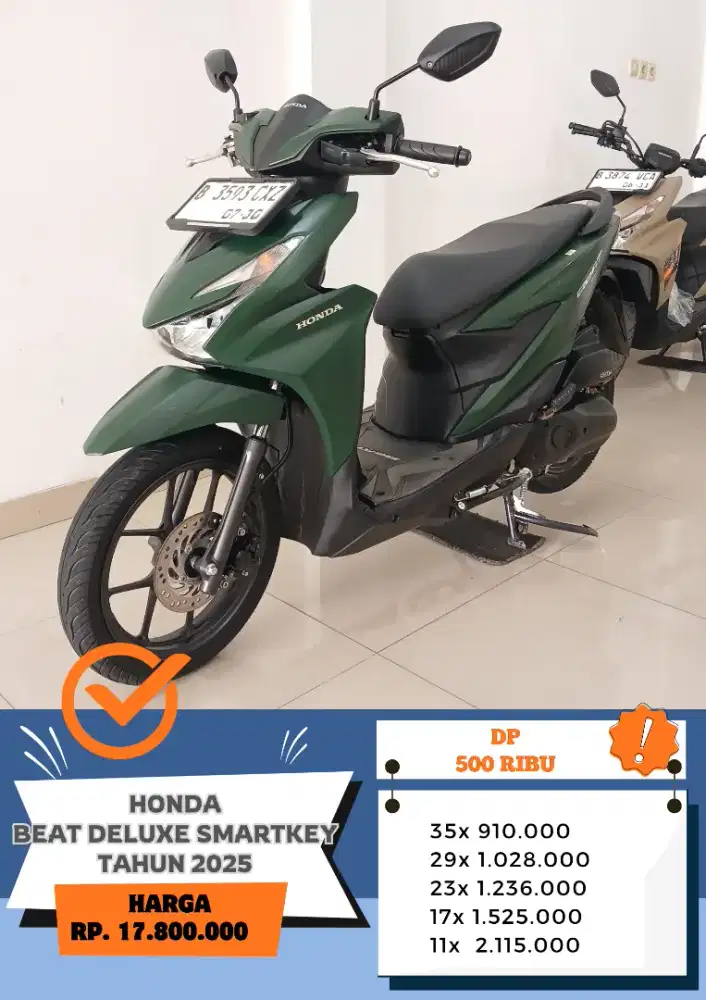 HONDA BEAT DELUXE SMARTKEY TAHUN 2025
