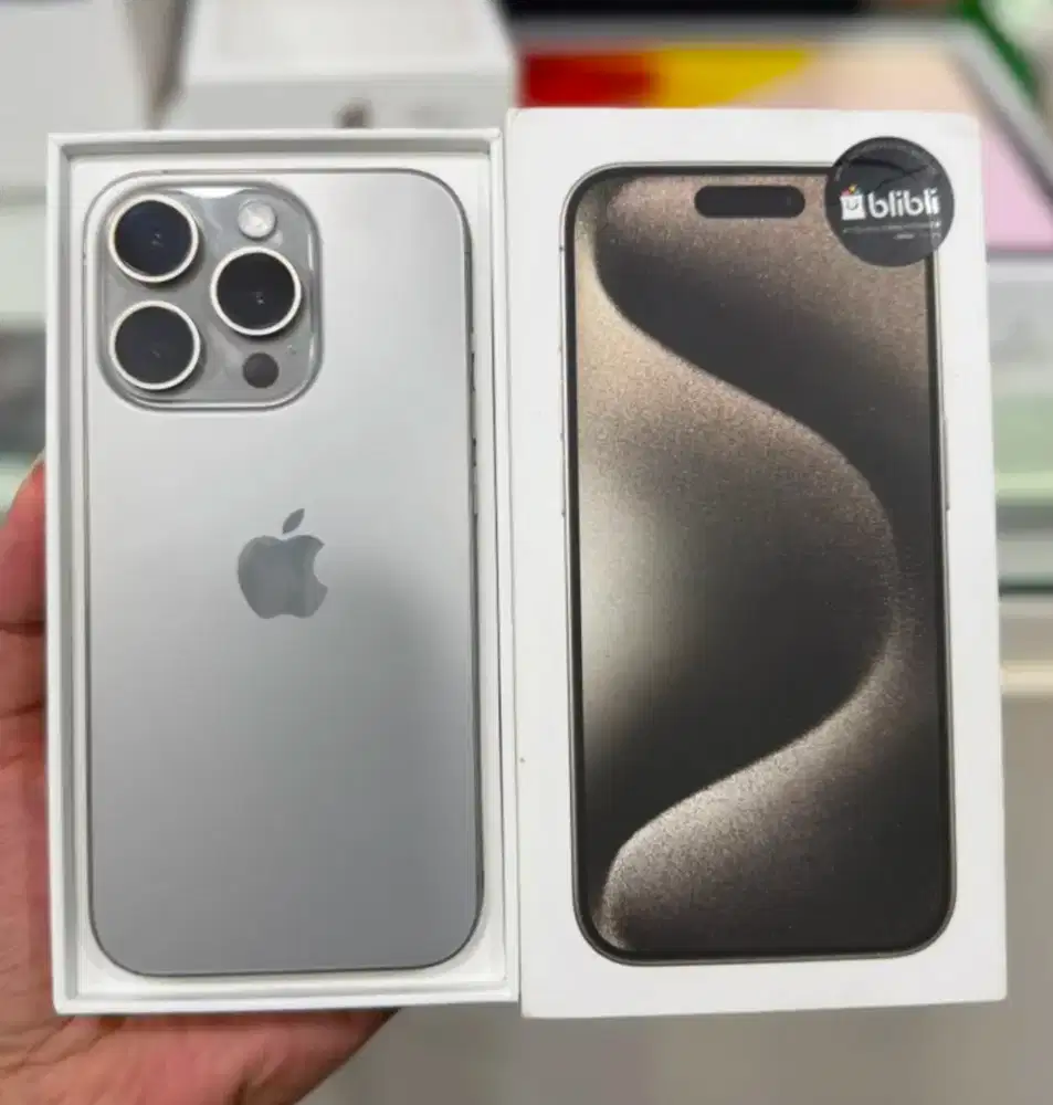 SECOND IPHONE 15 PROMAX 256GB Garansi Resmi iBox