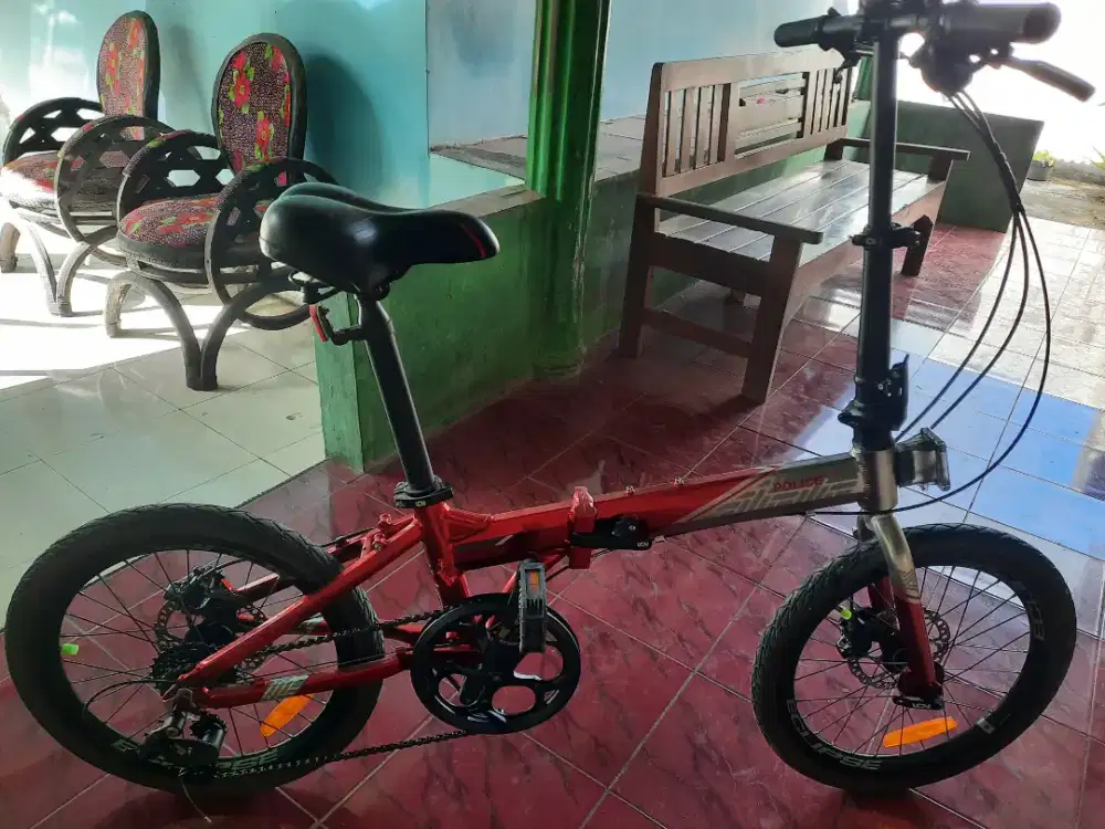 Sepeda lipat element police texas ukuran 20