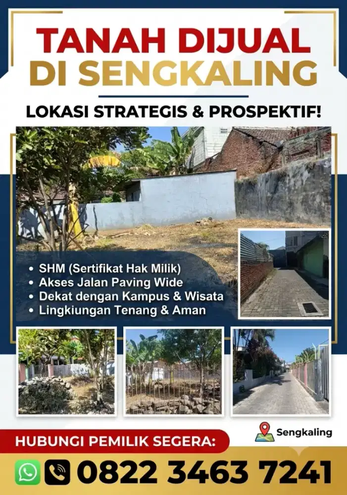 DIJUAL TANAH STRATEGIS