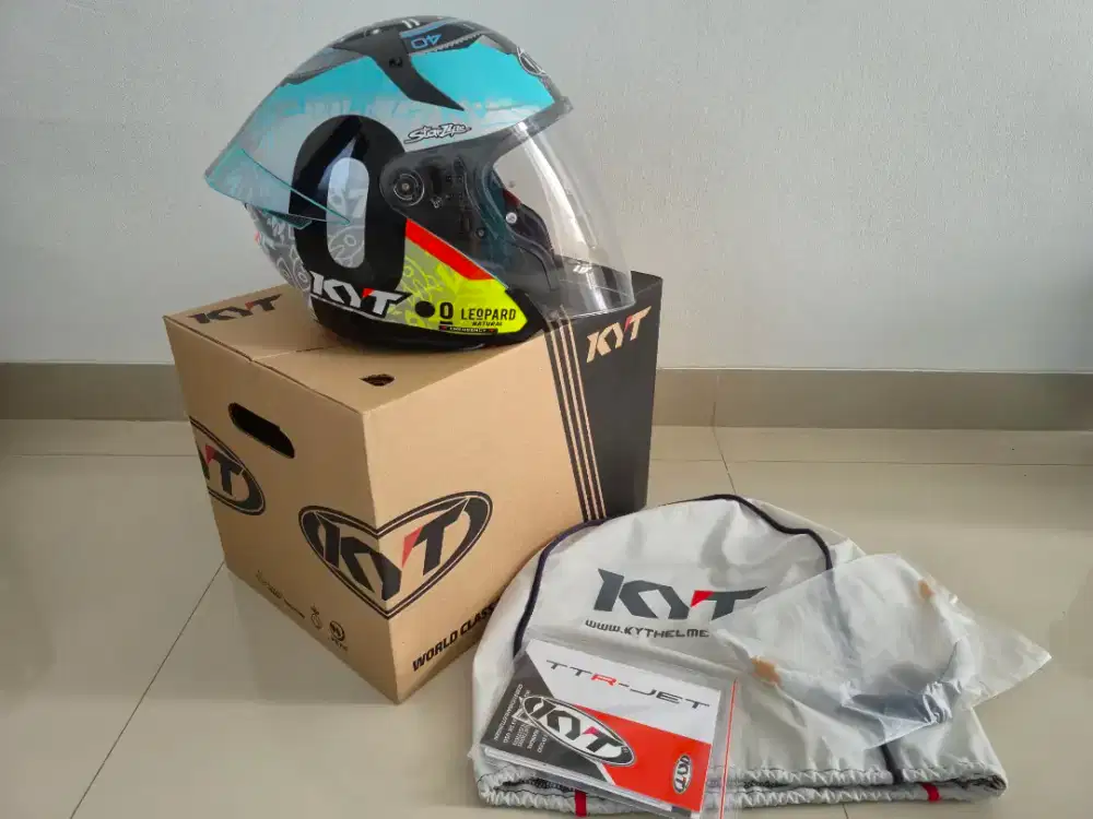 HELM KYT TTR JET FOGGIA MISANO SIZE M