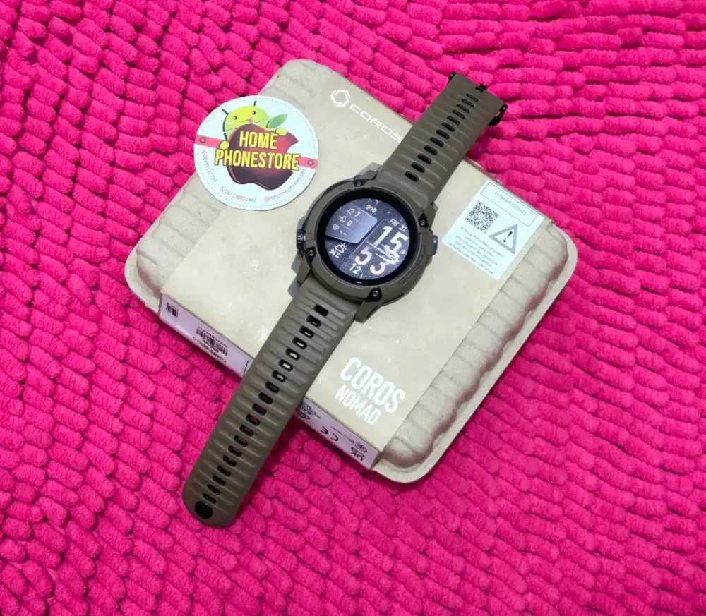 Coros Nomad 47mm Brown Bagus Langka