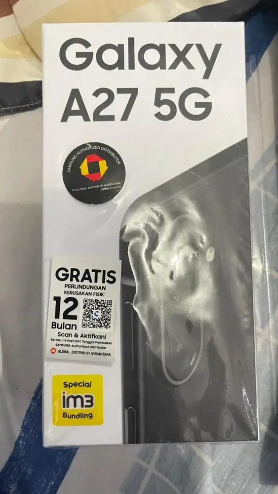 Samsung A27 5G hitam.masih baru gratis buds samsung or60