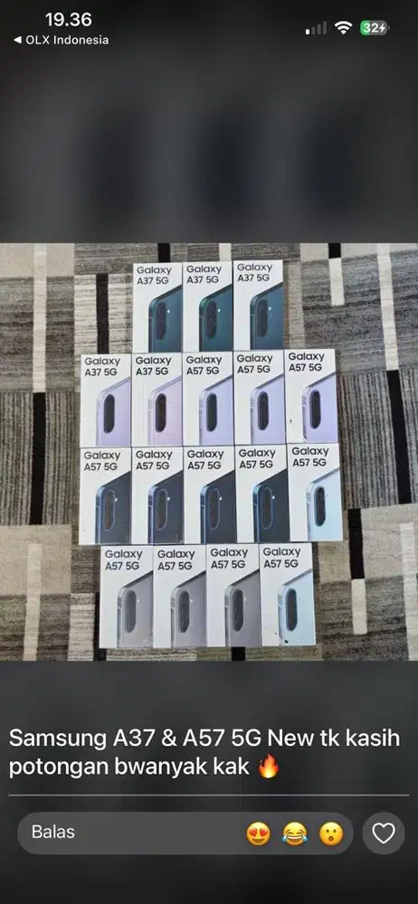 Samsung A57 5g 8/256 Baru