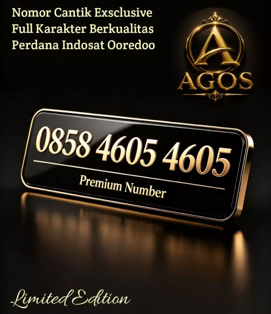 Premium Number Indosat Exsclusive AGOS