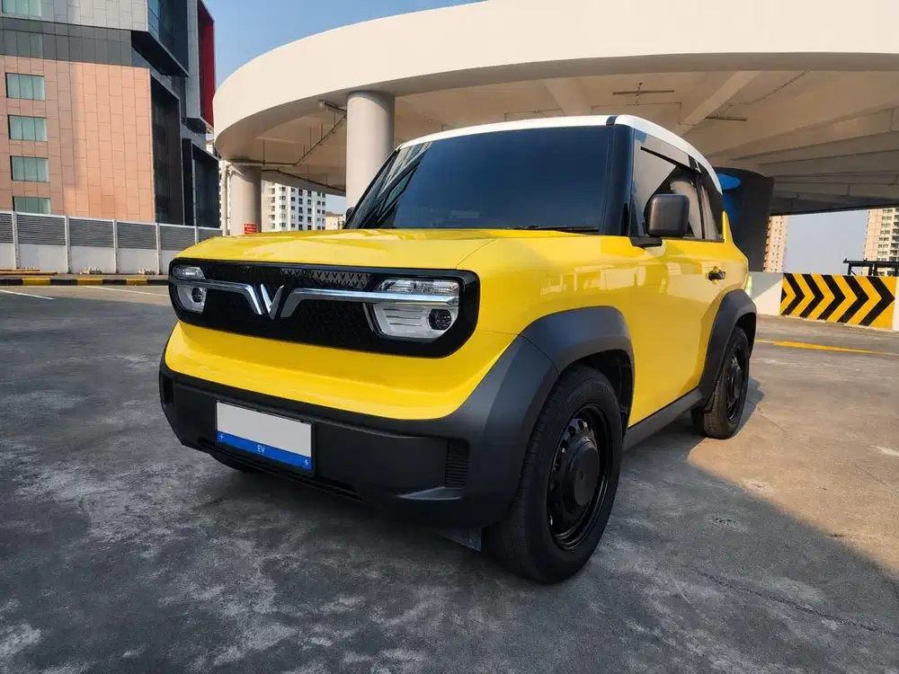 VinFast VF3 2025 EV Kuning - Siap Pakai, Like New Low KM