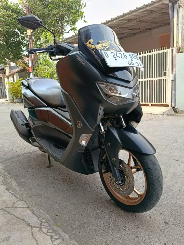 Yamaha New NMAX Non ABS THN 2021 Hitam.