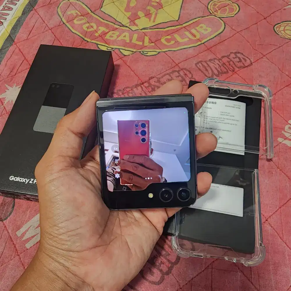 Samsung Z Flip 5 ORI SEIN Mulus Like New Minus LCD Garis Line