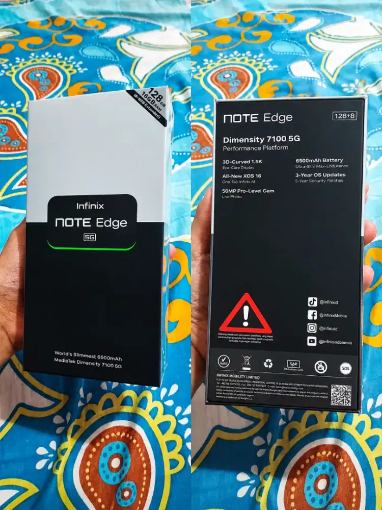 Infinix Note Edge 8/128 NEW 5g