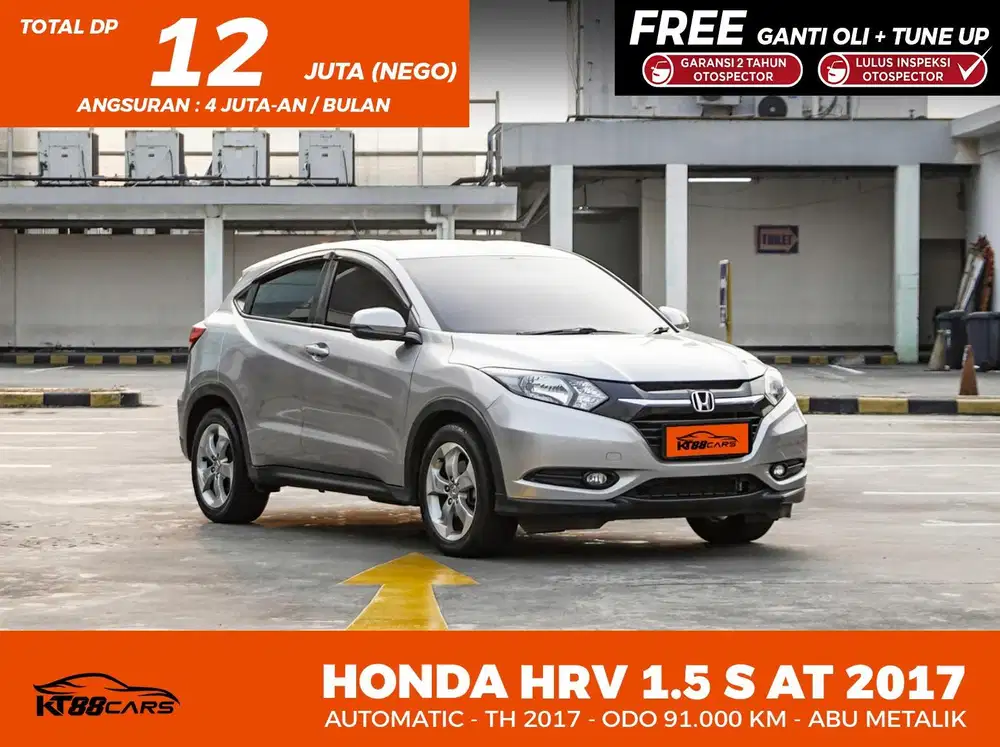 Km recod Honda HRV AT Tahun 2017