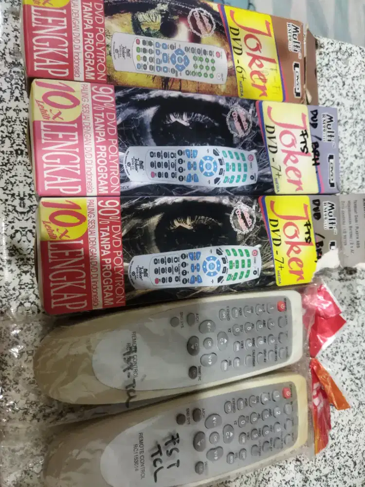 Remot  merk Joker 7+ MEGA kondisi baru