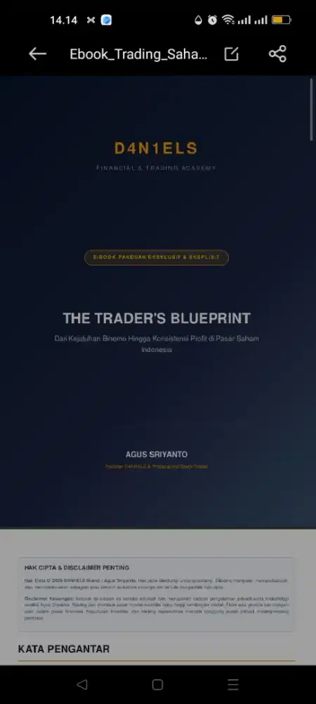 E-BOOK INVESTASI TRADING