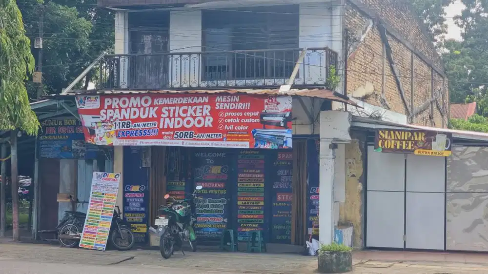 CETAK SPANDUK, STICKER, KARTU NAMA, UV, GANCI, PERCETAKAN TERMURAH