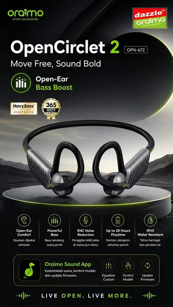 Open Ear Oraimo Open Circlet OPN-672