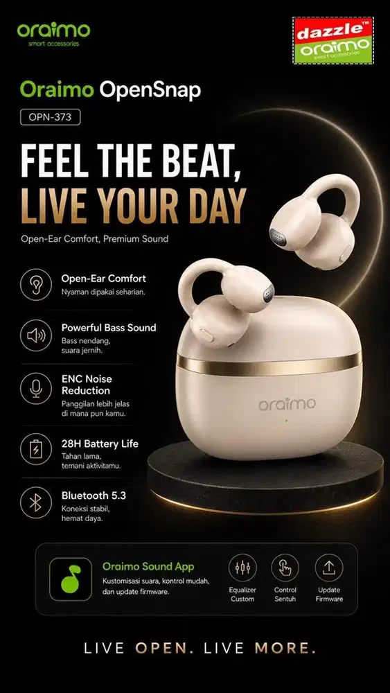 Oraimo Open Ear Open Snap OPN-373
