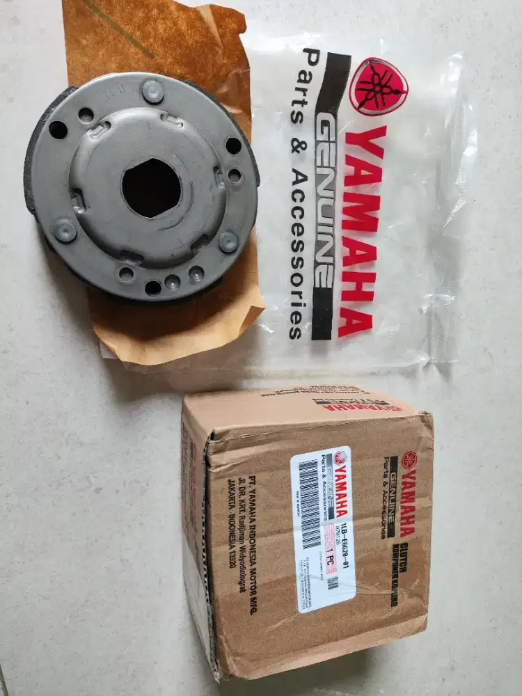 Kampas ganda xeon gt125 xeon rc original yamaha masih tebal
