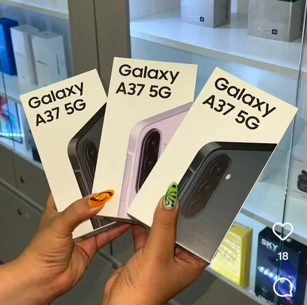 Samsung A37 5G ram 8/128gb New Garansi Resmi 1 tahun