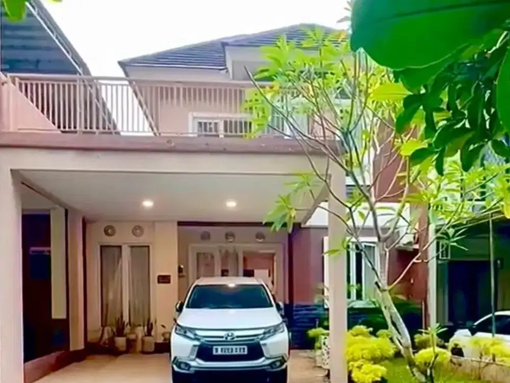 Dijual rumah full furnished di Kota Wisata Cibubur Cluater Montreal