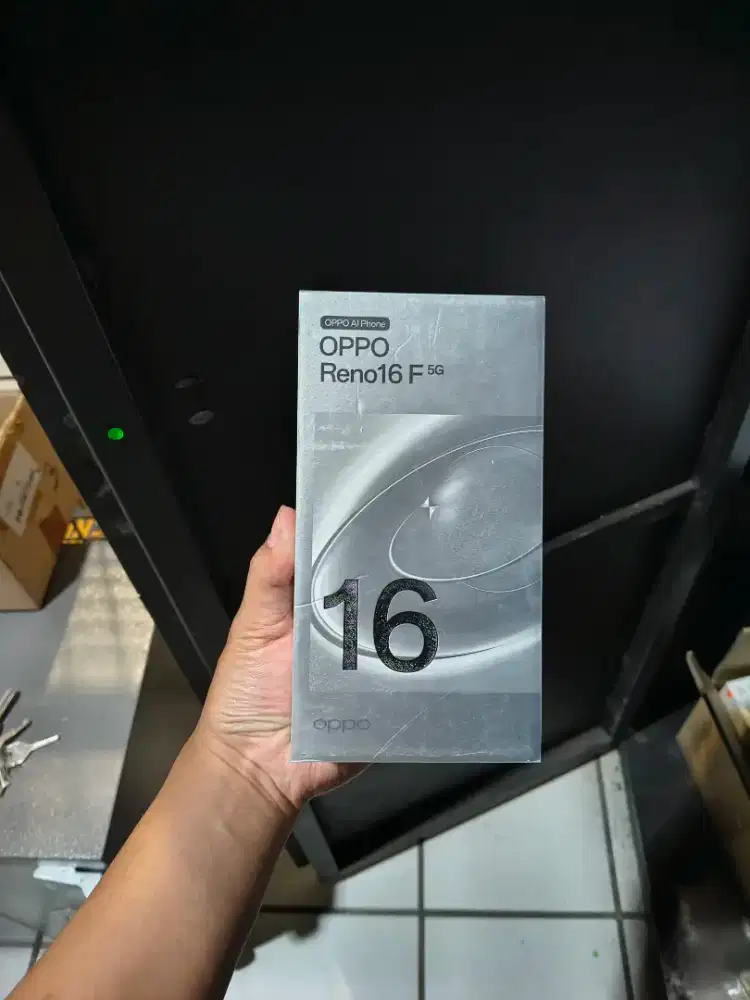 OPPO RENO 16F 8/256GB NEW GARANSI RESMI - BISA CICILAN