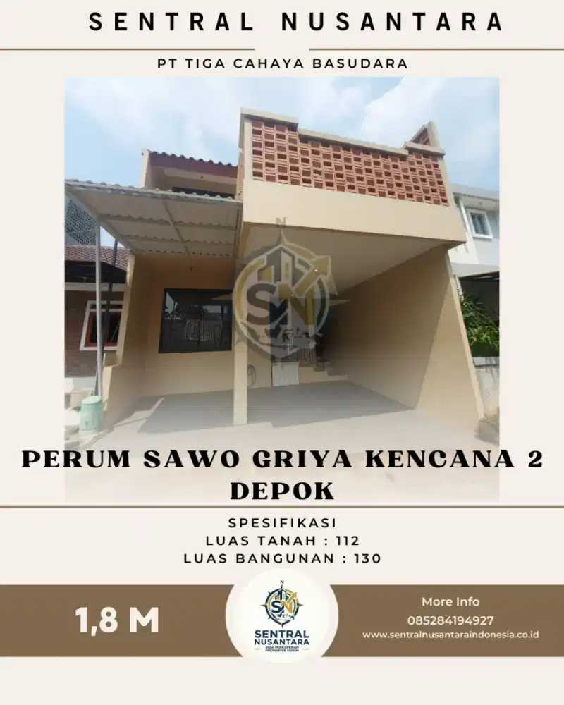 PERUM SAWO GRIYA KENCANA 2 LIMO KOTA DEPOK