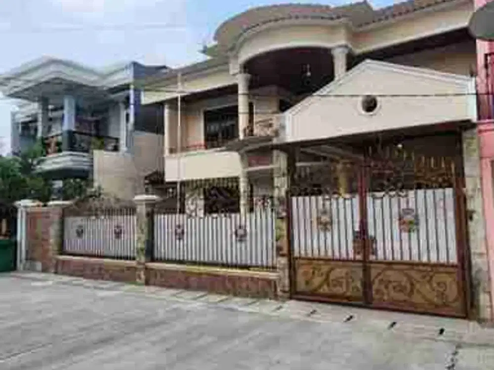 rumah megah 2 lantai carport & garasi, jalan swadaya - duren sawit