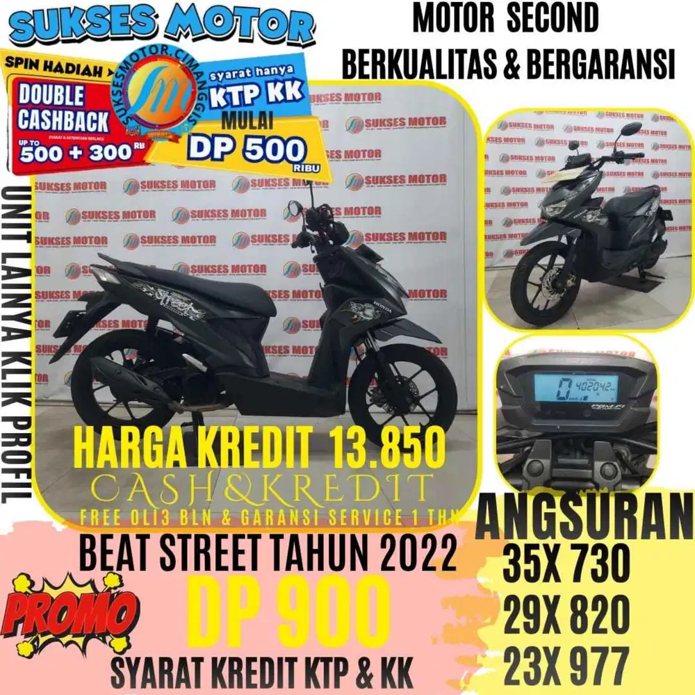 BEAT STREET TAHUN 2022 BERGARANSI CASHBACK UPTO 300 RIBUAN