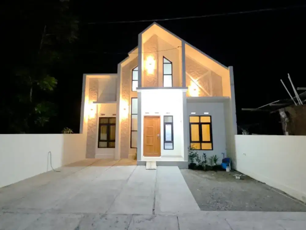 8 Menit RS PKU Gamping, Jual Rumah Cantik di Balecatur Siap KPR