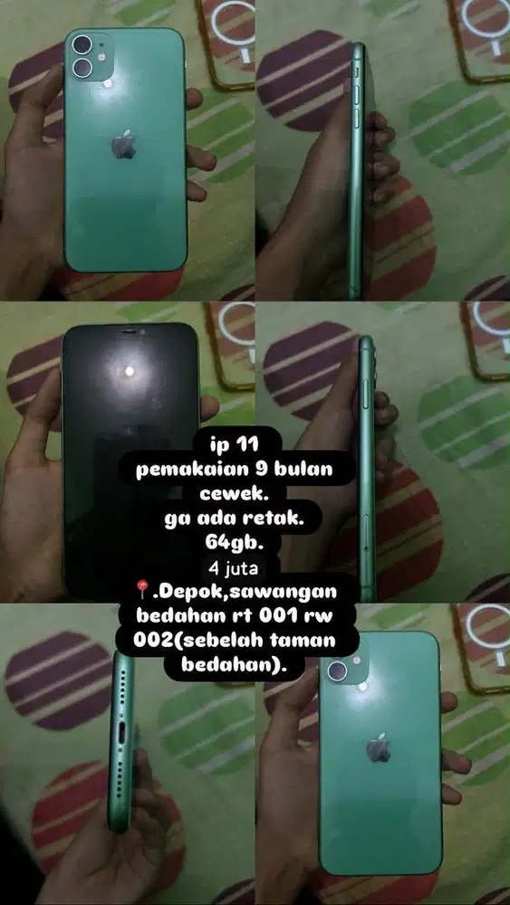 Jual hp ip 11 bekas beacukai