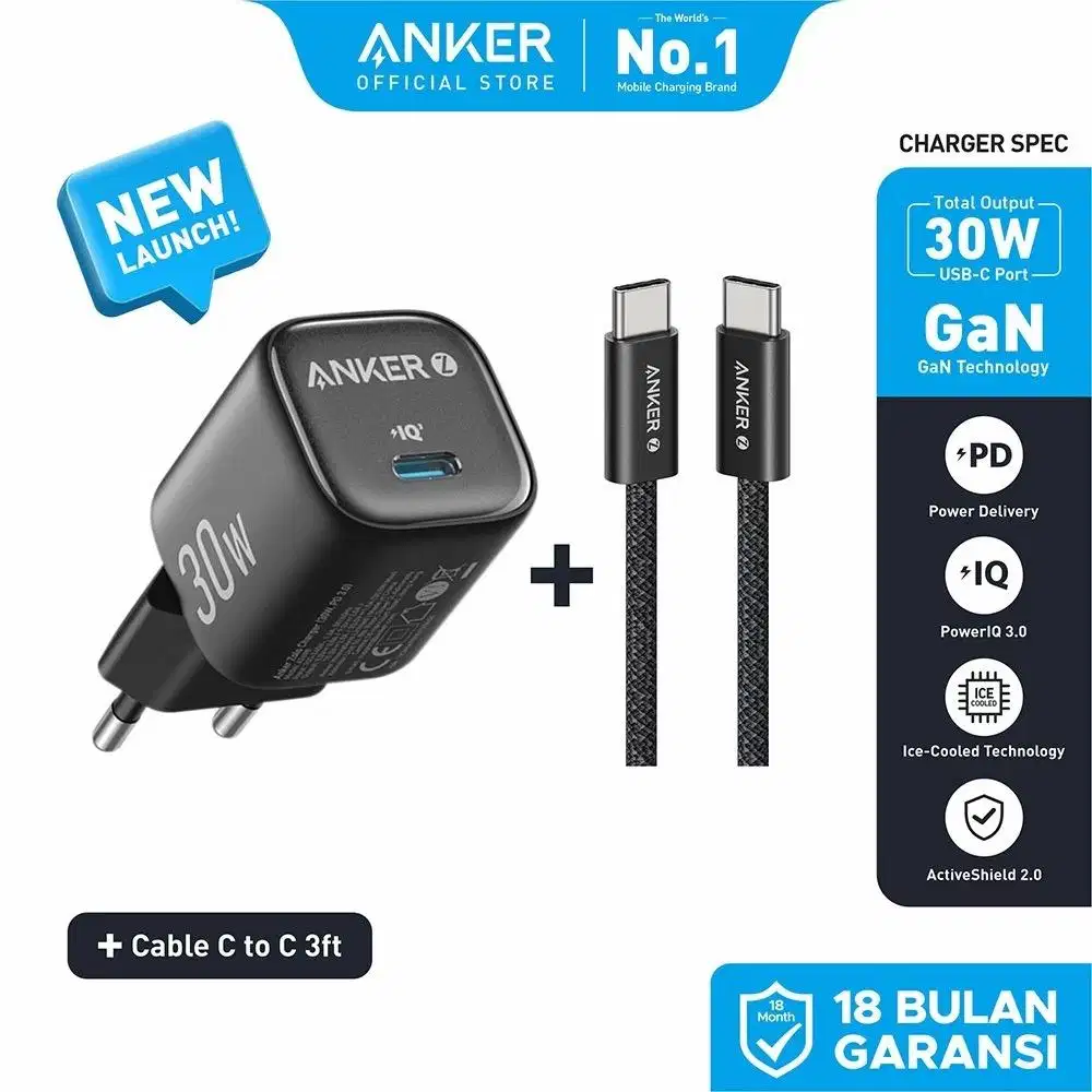 charger anker 30wat